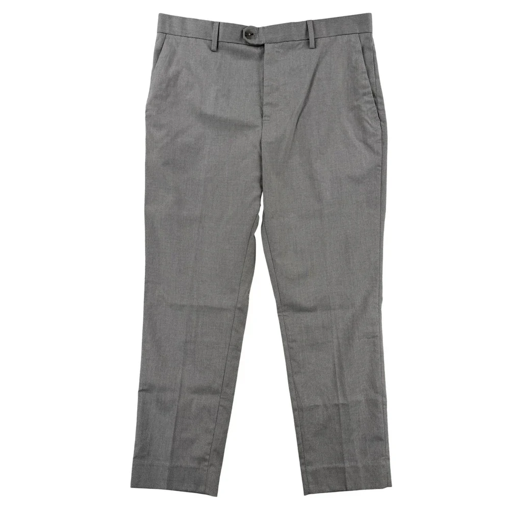 Banana Republic Pants Mens 34x27 Gray Tailored Fit Wrinkle Resistant Altered NWT